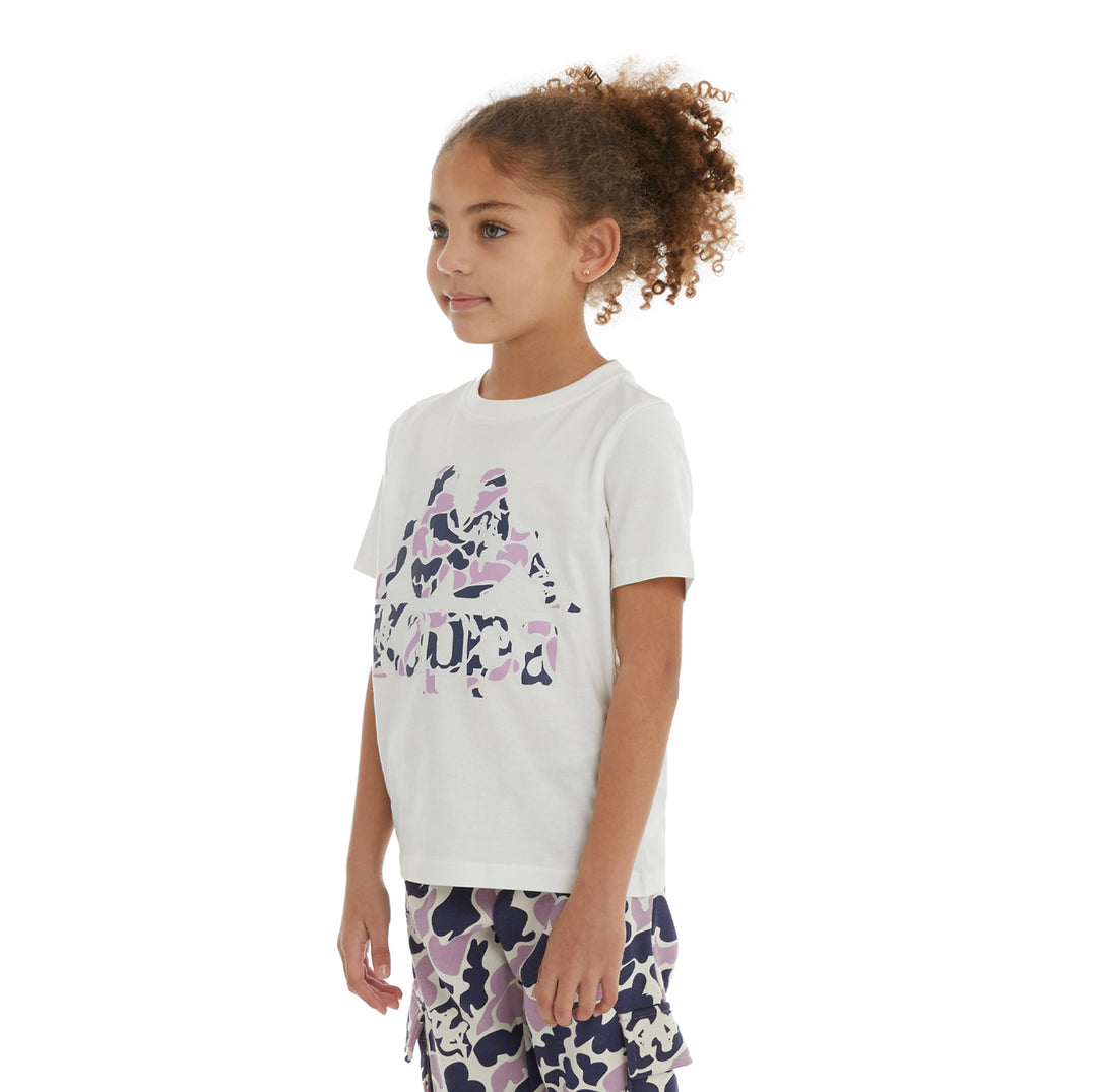 Kids Authentic Phullo T-Shirt - Navy Violet