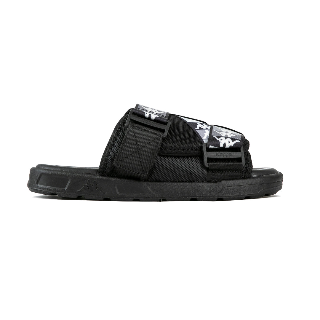 222 Banda Mitel 11 Sandals - Black Grey