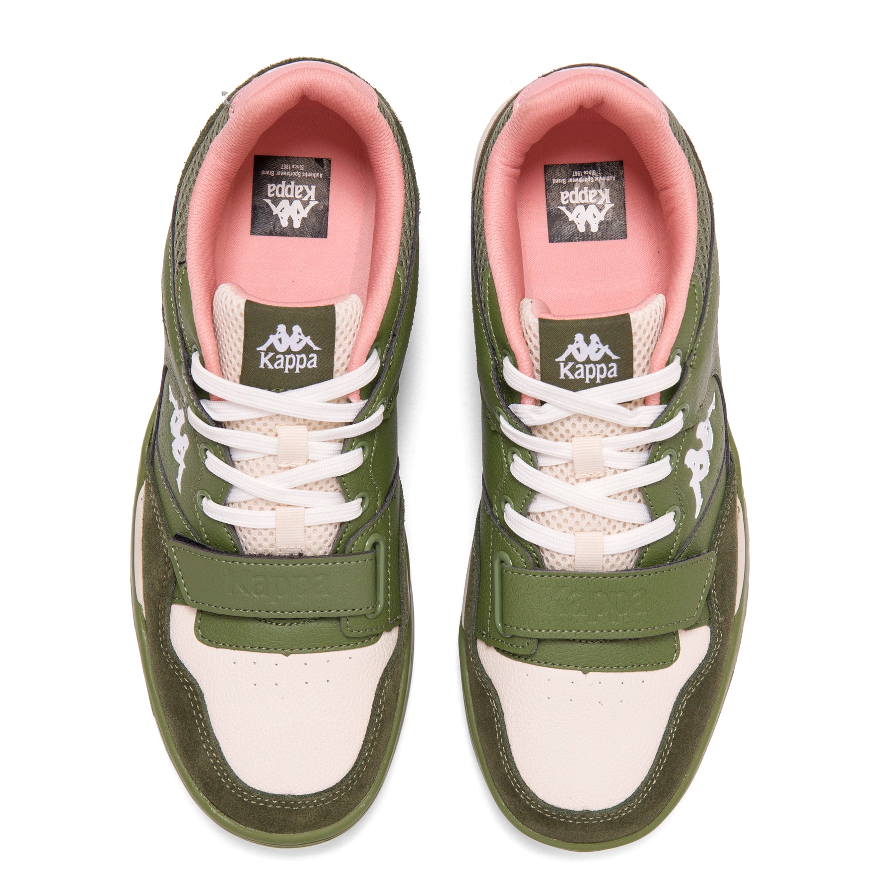 Sneakers 2 - Kappa Pink Atlanta USA Authentic – Green Olive