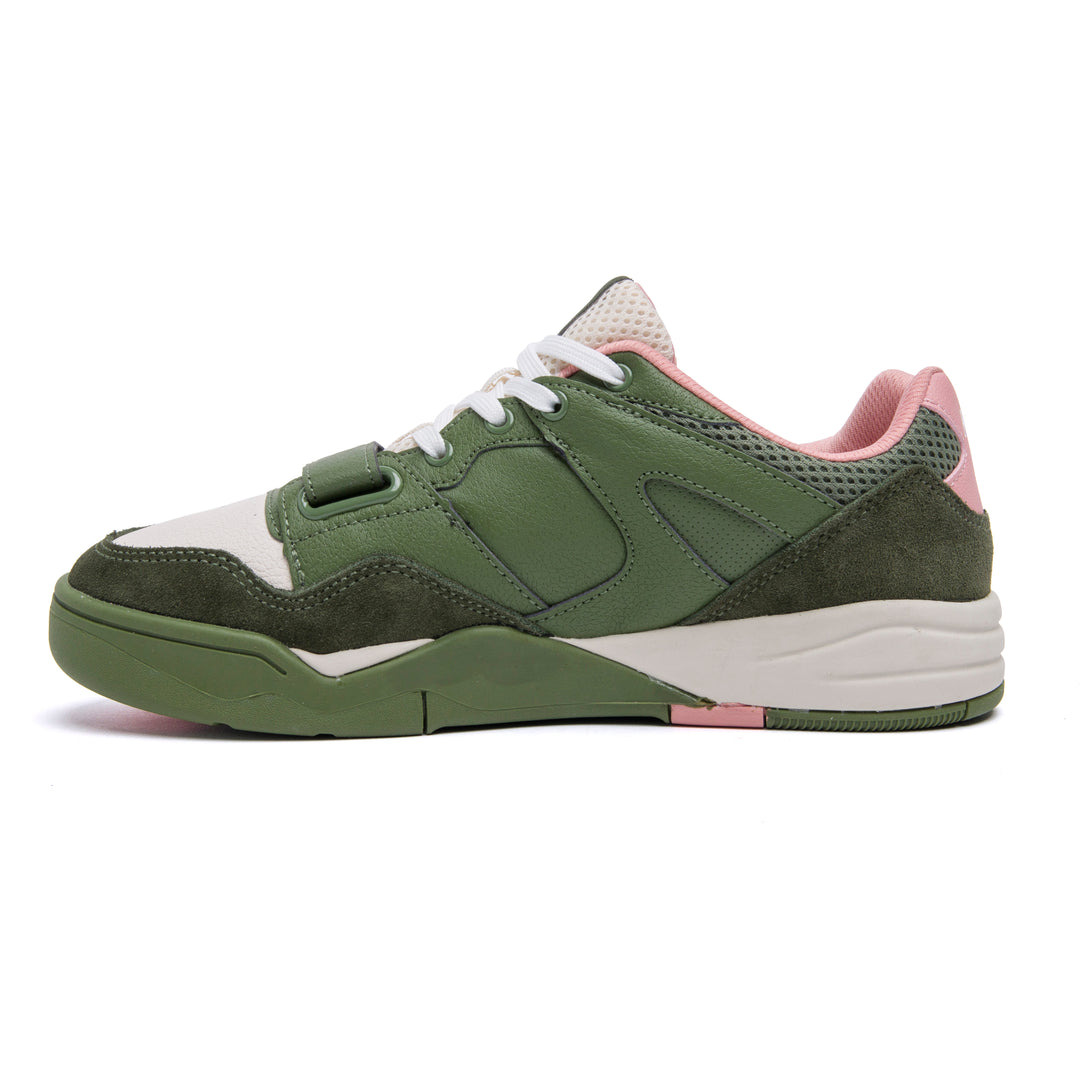 Sneakers Authentic Atlanta Pink - Olive – Kappa USA Green 2
