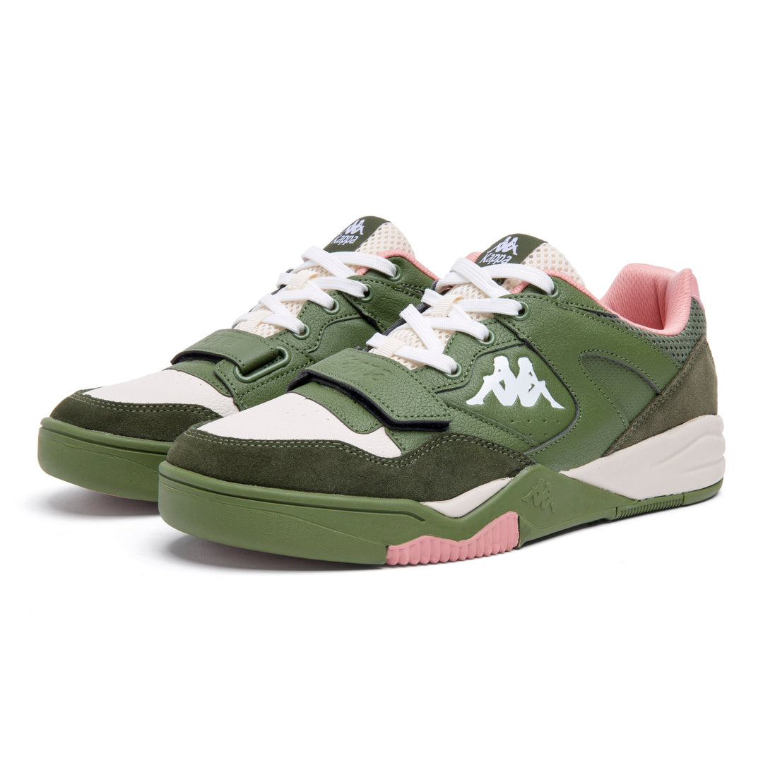 Pink Sneakers Olive Atlanta - Kappa USA 2 Authentic Green –
