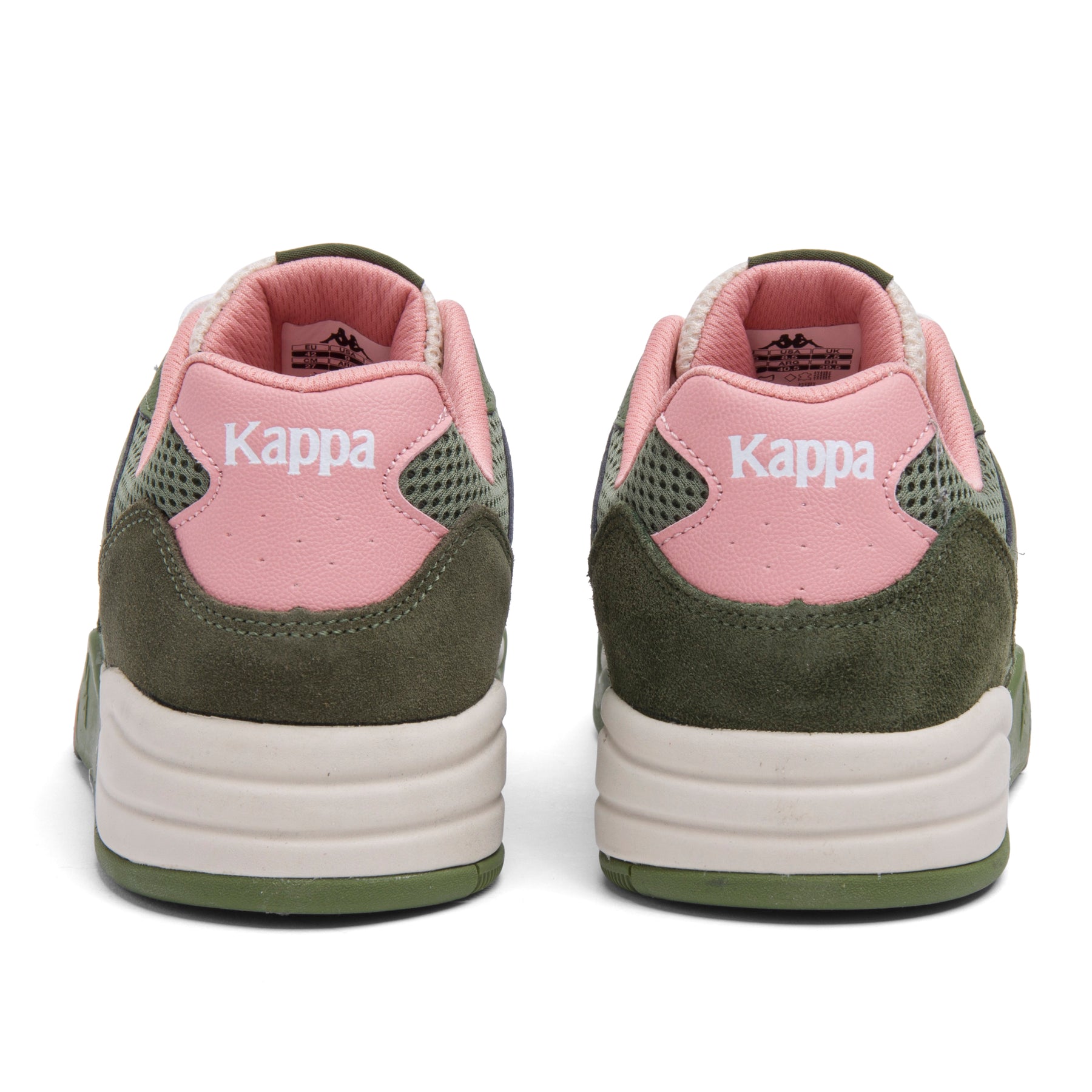 Kappa USA - – Pink 2 Olive Green Atlanta Sneakers Authentic