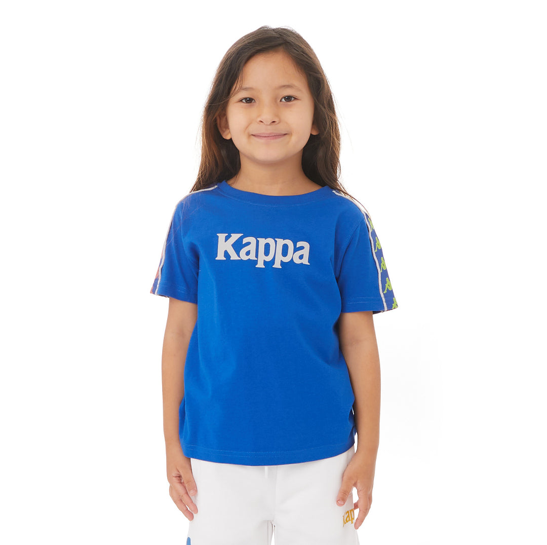 Kappa Kids Authentic Bendoc T-Shirt - Blue