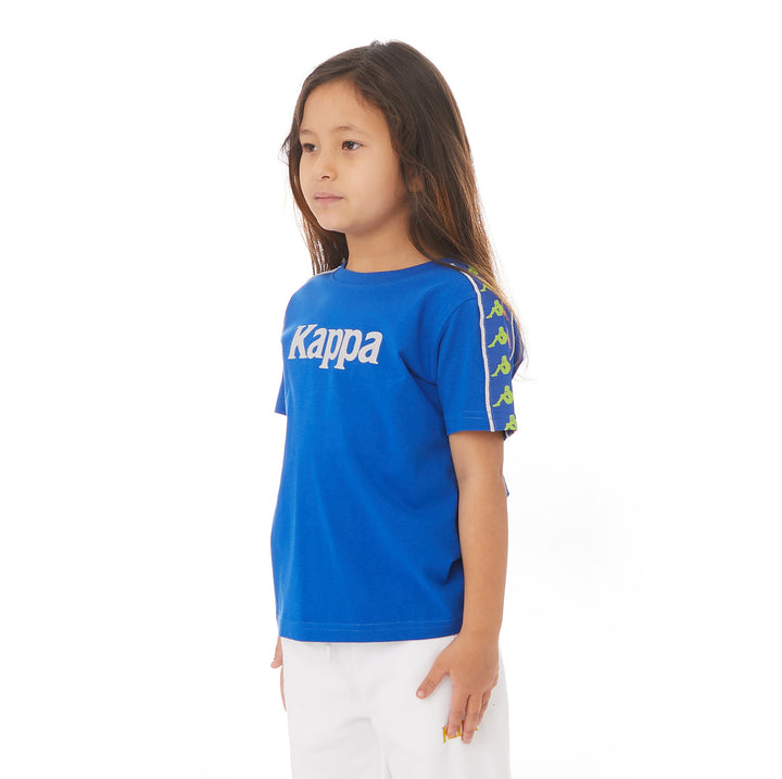Kappa Kids Authentic Bendoc T-Shirt - Blue
