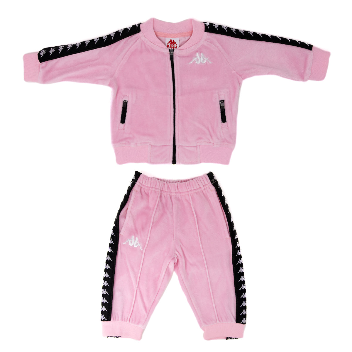 Infants 222 Banda Neash Tracksuit - Pink Black – Kappa USA