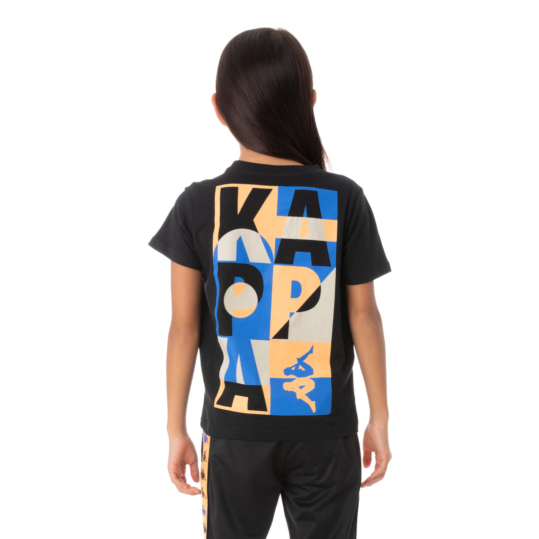 Kappa Kids Authentic Molongio T-Shirt - Black
