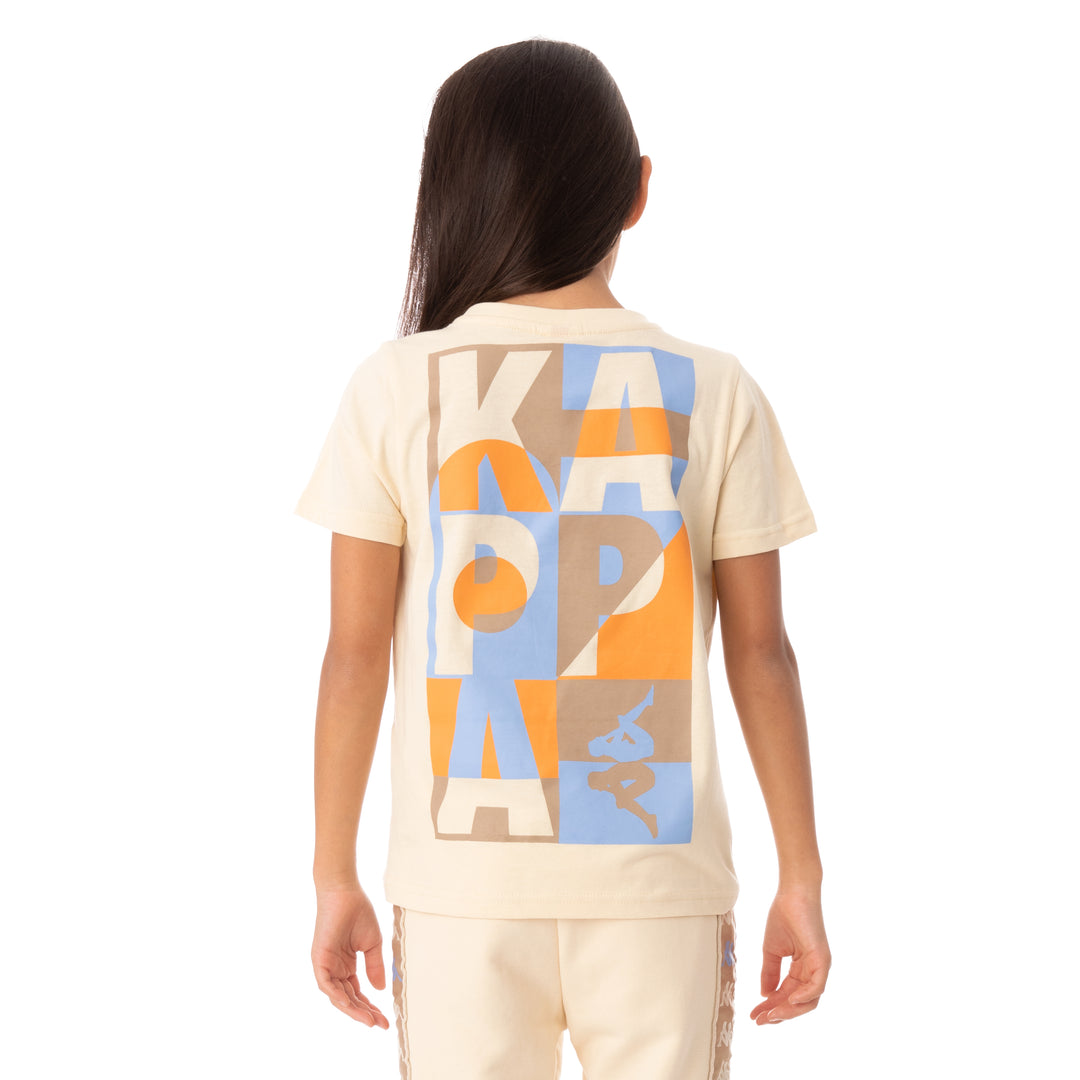 Kappa Kids Authentic Molongio T-Shirt - Beige