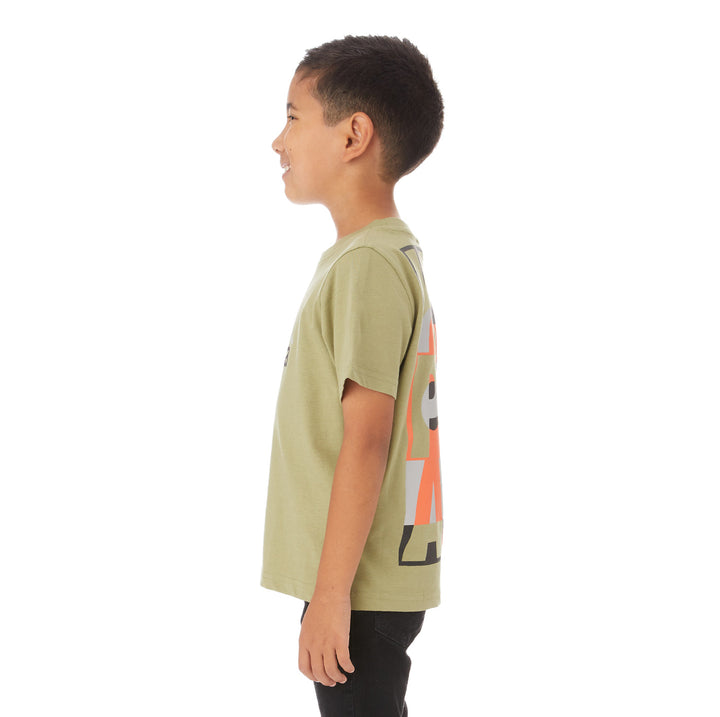Kids Authentic Molongio T-Shirt - Green Salvia
