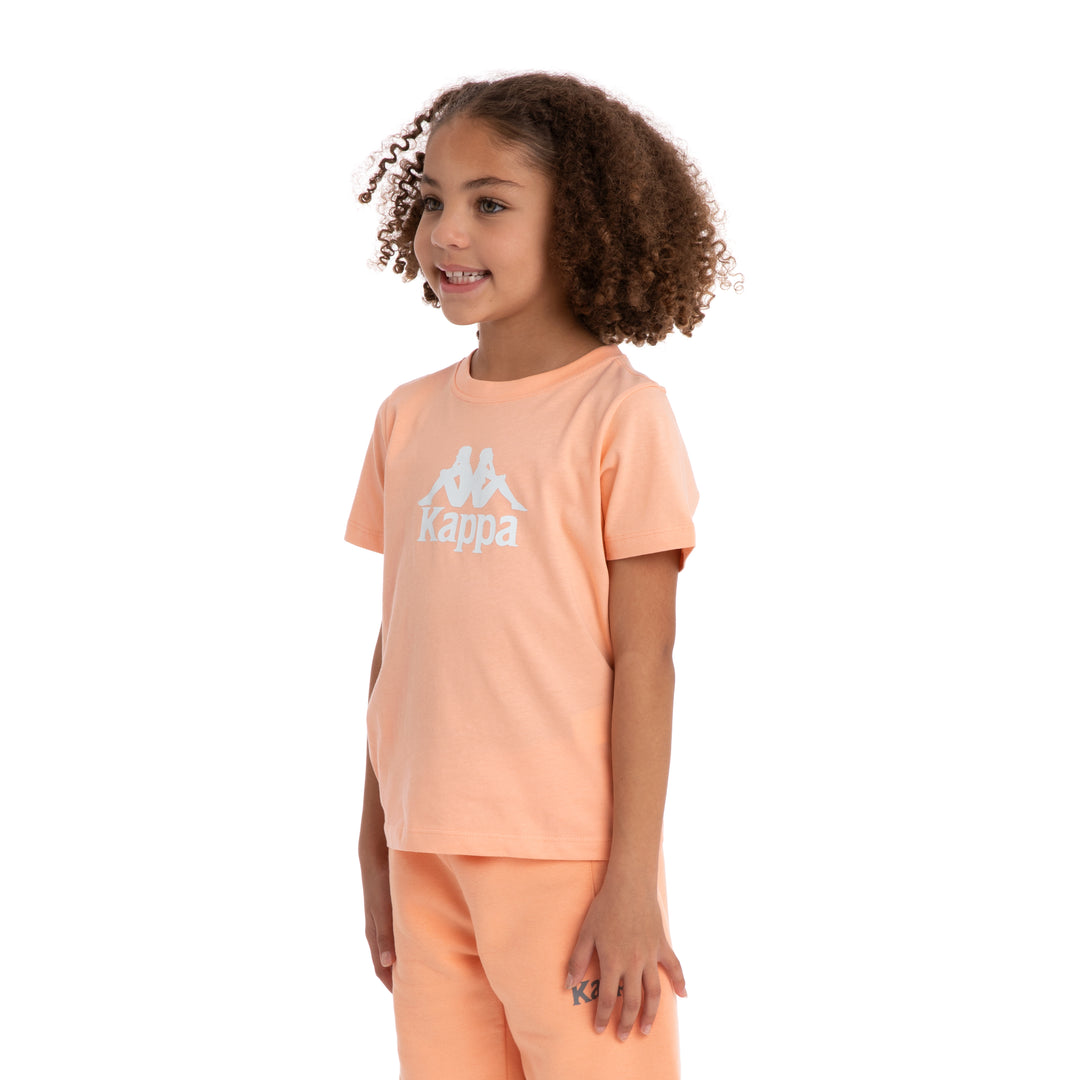 Kids Authentic Molongio T-Shirt - Peach