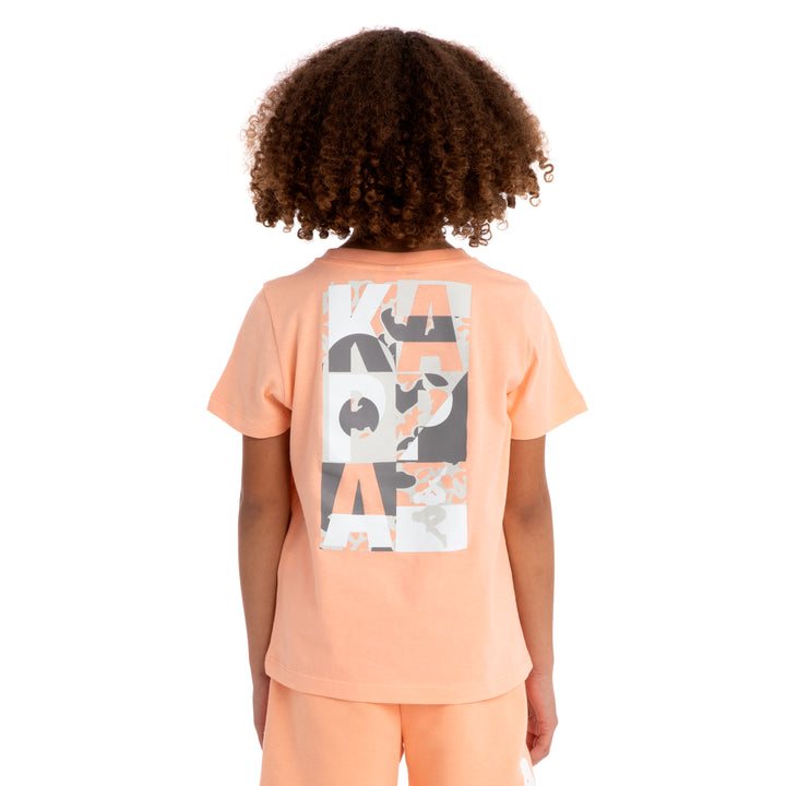 Kids Authentic Molongio T-Shirt - Peach