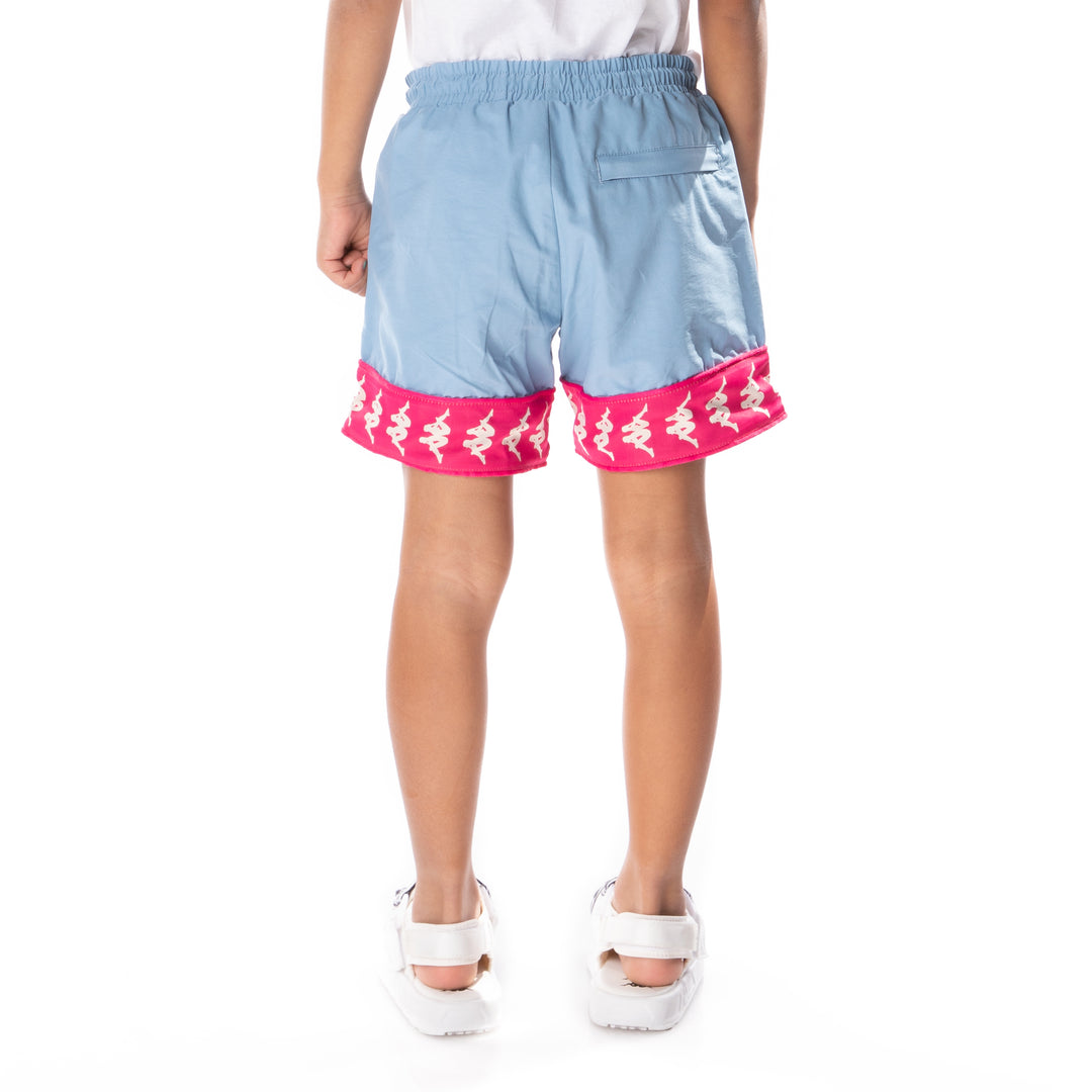 Kids 222 Banda Calabash 3 Shorts - Light Blue Pink