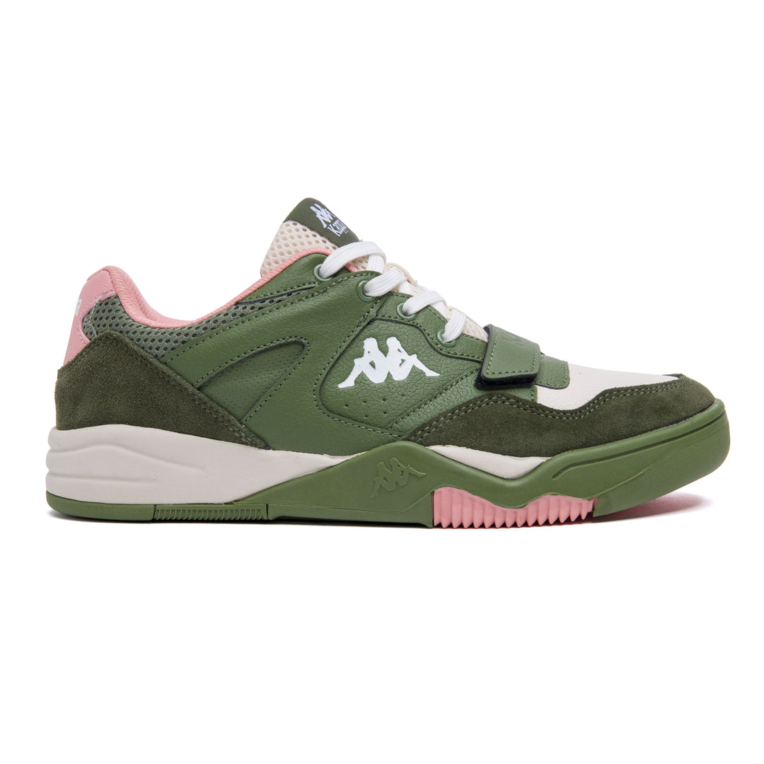Authentic Atlanta 2 Sneakers Green Olive Pink Kappa USA