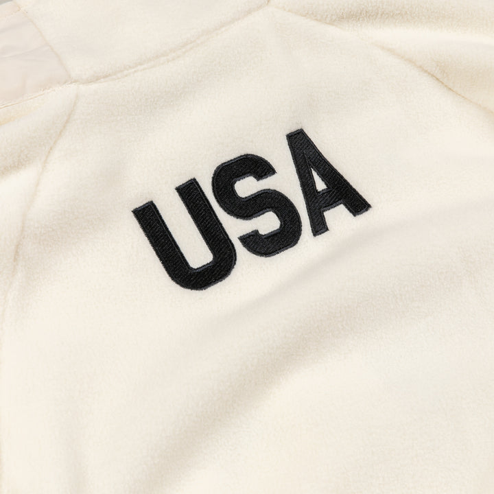 6Cento 688 US Fleece Jacket - Cream
