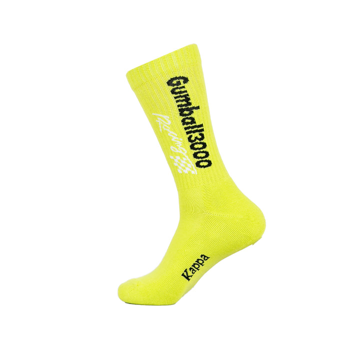 Authentic Andre 1 Pack Gumball 3000 Socks - Lime Black