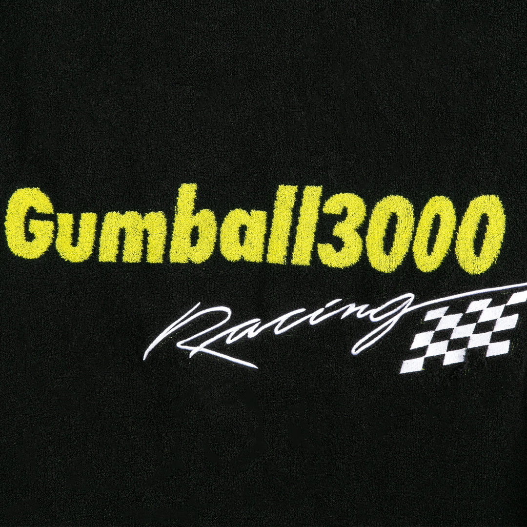 Authentic Sam Gumball 3000 Towel - Black White Lime