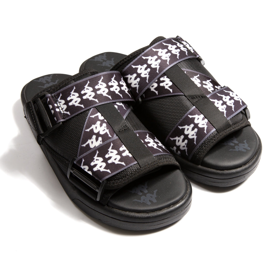 Black & White Sandals - Mitel 1 - & Women – Kappa USA