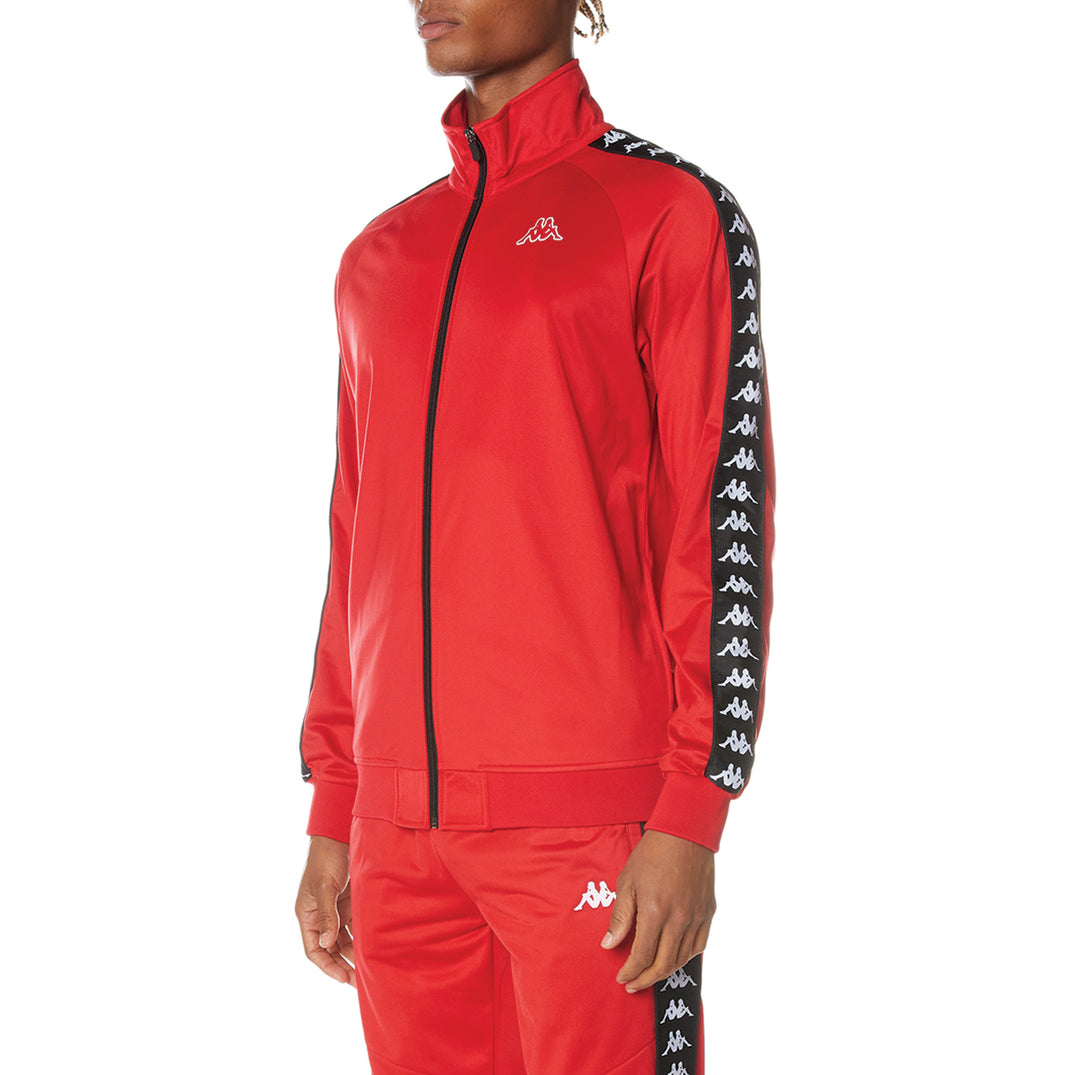 Pijlpunt geur abortus Red & Black Track Jacket - Anniston - Matching Set - Men – Kappa USA