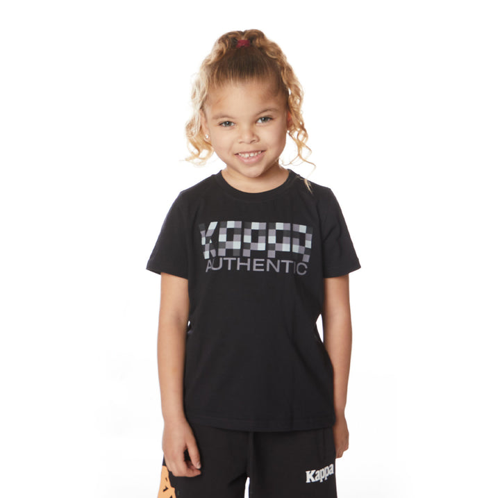 Kids Authentic River T-Shirt - Black Jet