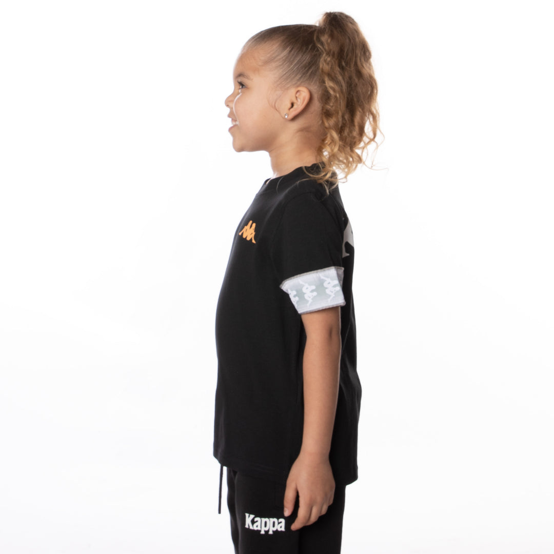 Kids 222 Banda Torby T-Shirt - Jet Black