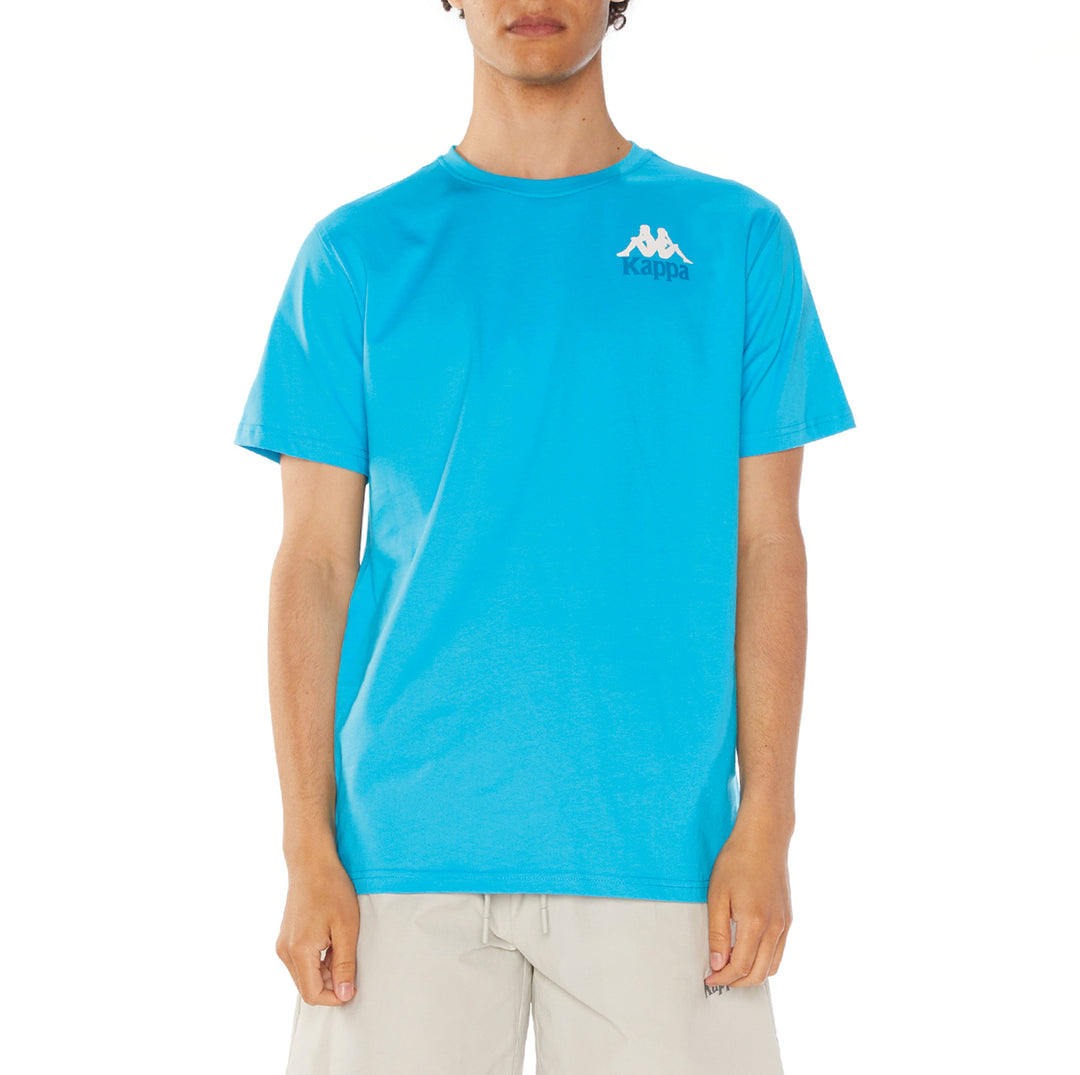 Kappa Men's Authentic Ables T-Shirt in Turqoise.