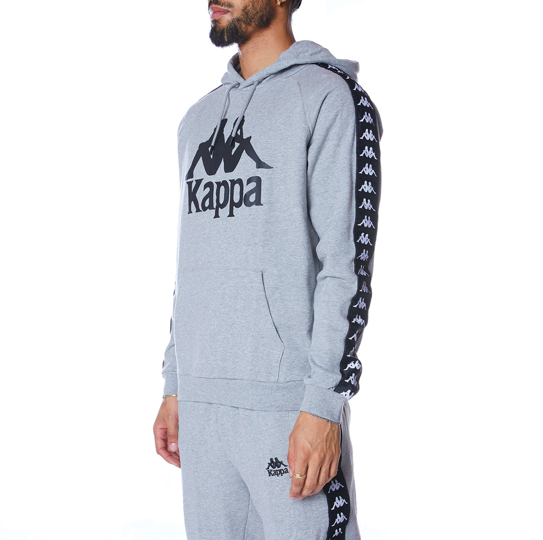 sy løbetur dyb Light Grey Graphic Fleece Hoodie - Hurtado 2 - Men – Kappa USA