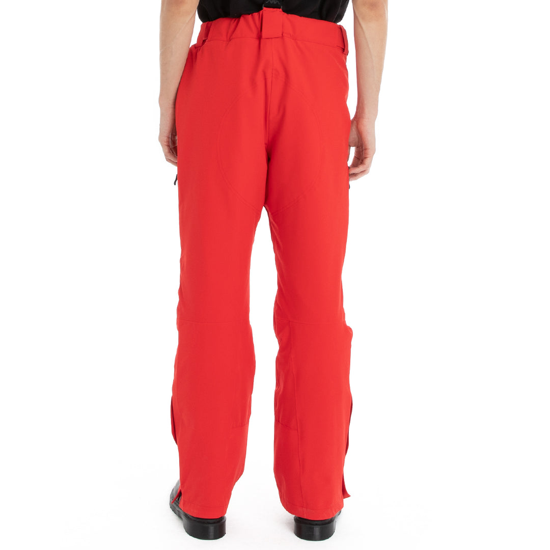 Kappa 6Cento 664 Ski Pants - Red Black