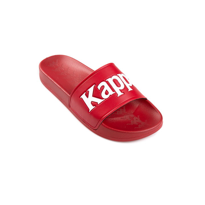Kappa 222 Banda Adam 9 Red White Slides